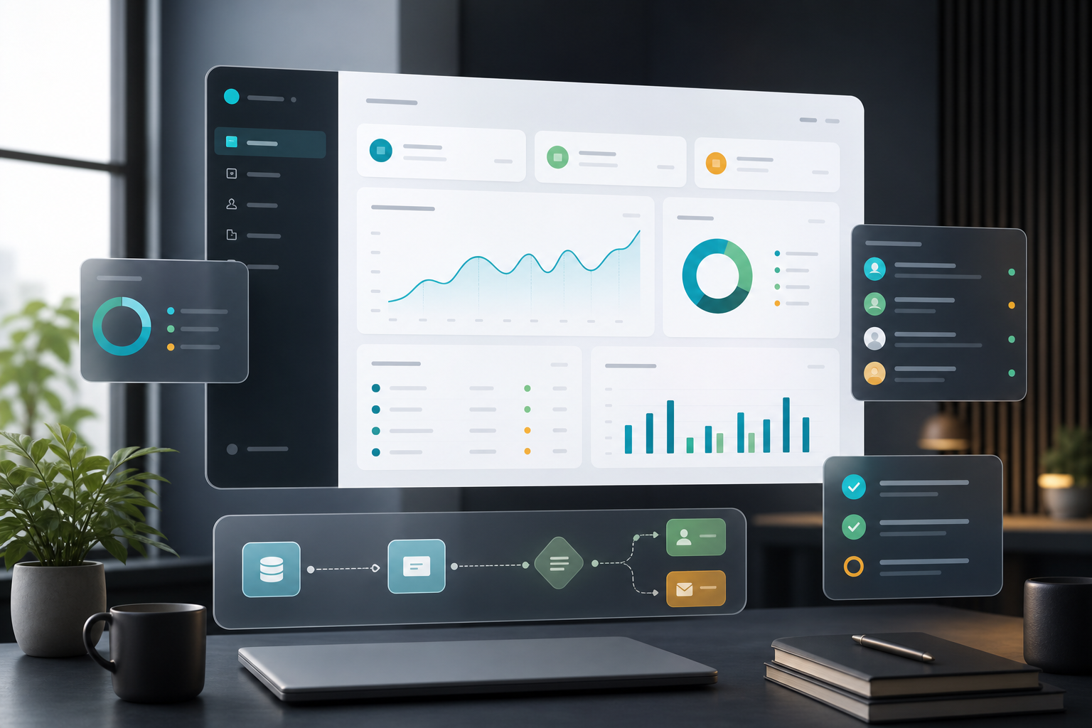 NOVA TASK product dashboard